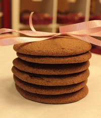 Aunt Mona's Moist Molasses cookies