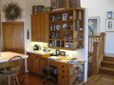New wooden entertainment center